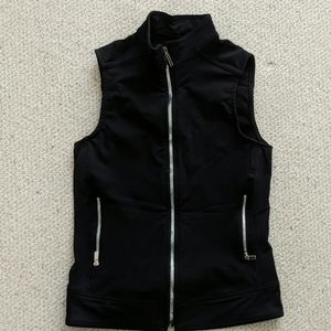 Bebe sports zip up vest